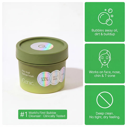 Holy Basil Bubble Deep Mask